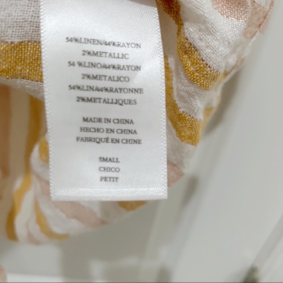 Rails June Top in Amber Stripe - Picture 10 of 15